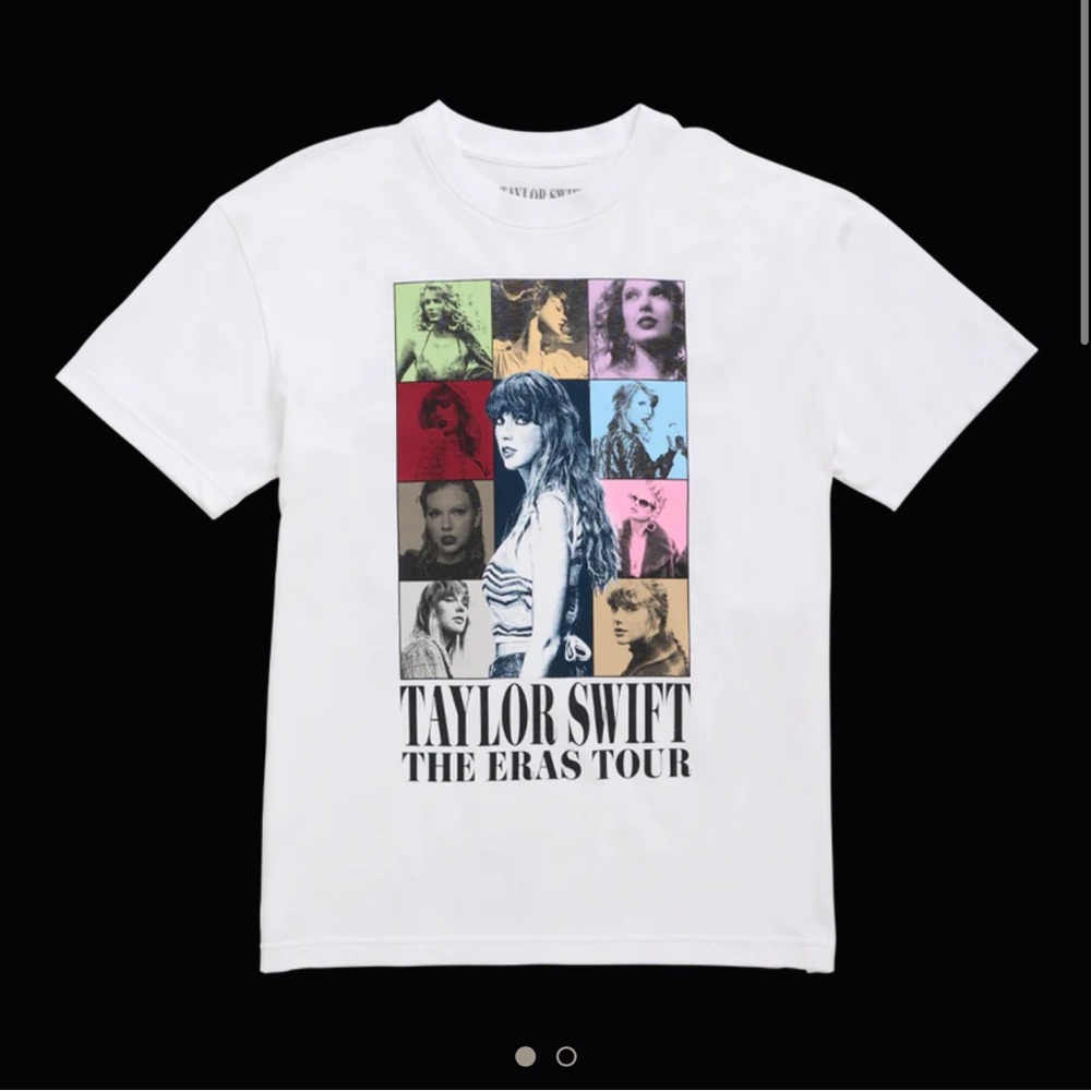 white taylor swift eras tour tshirt